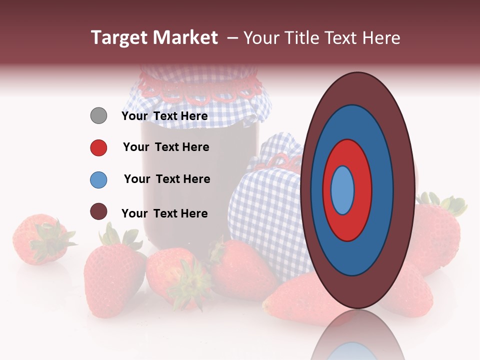 Strawberry Jam PowerPoint Template