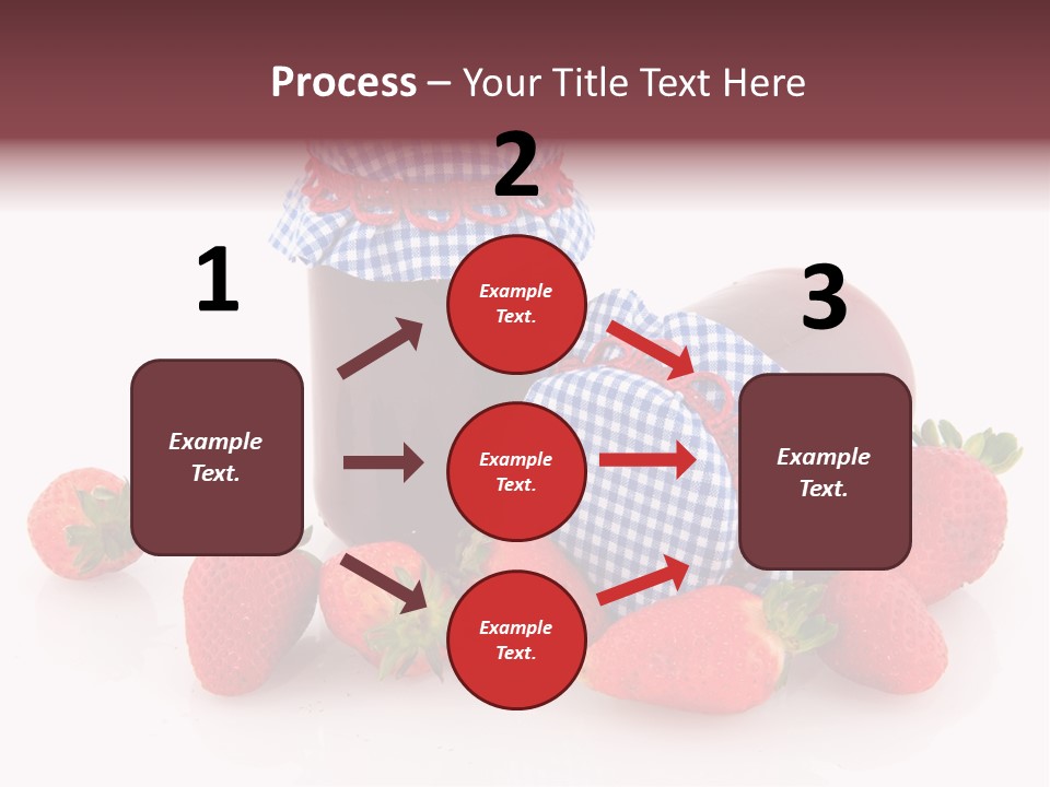 Strawberry Jam PowerPoint Template