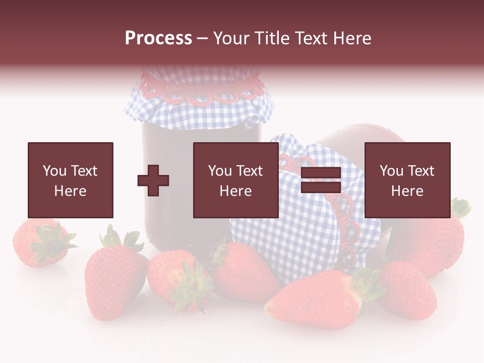 Strawberry Jam PowerPoint Template