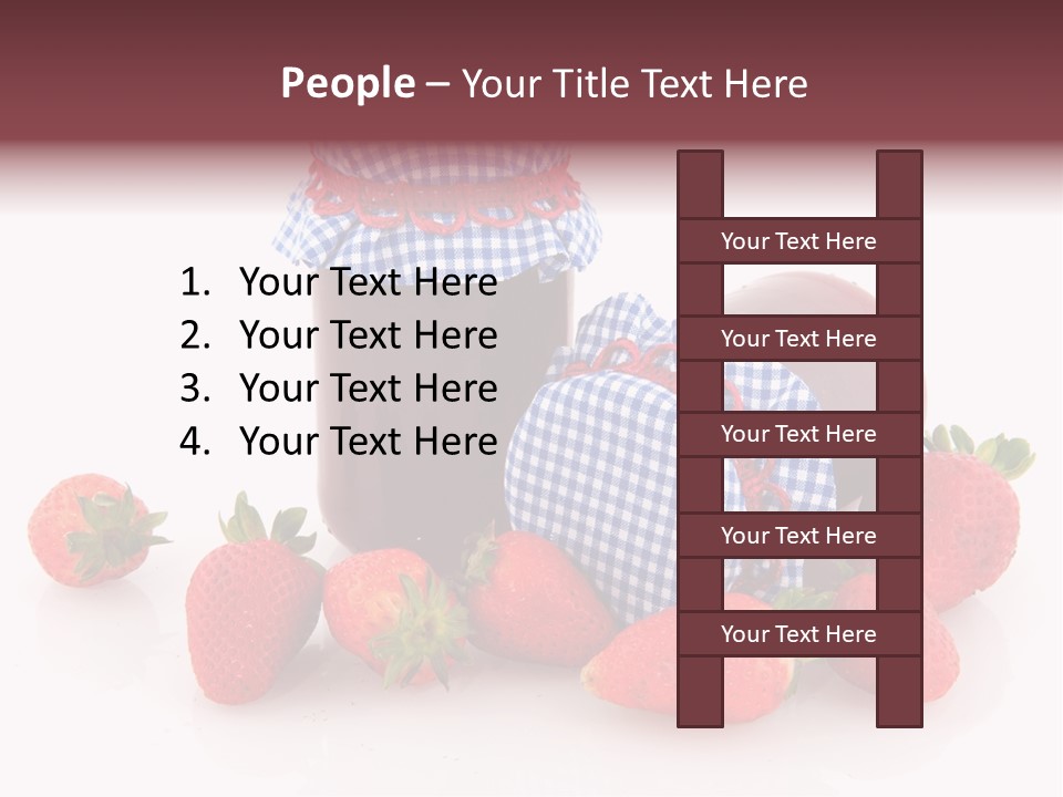 Strawberry Jam PowerPoint Template