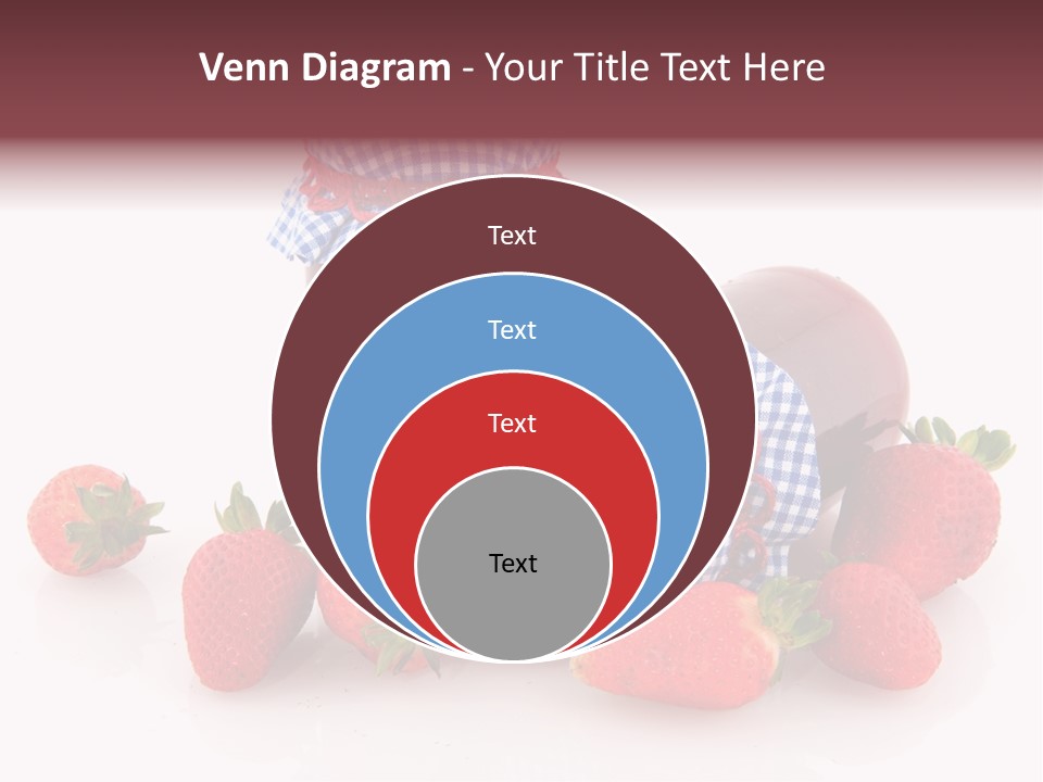Strawberry Jam PowerPoint Template