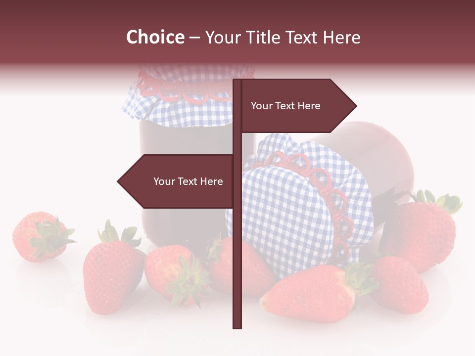 Strawberry Jam PowerPoint Template