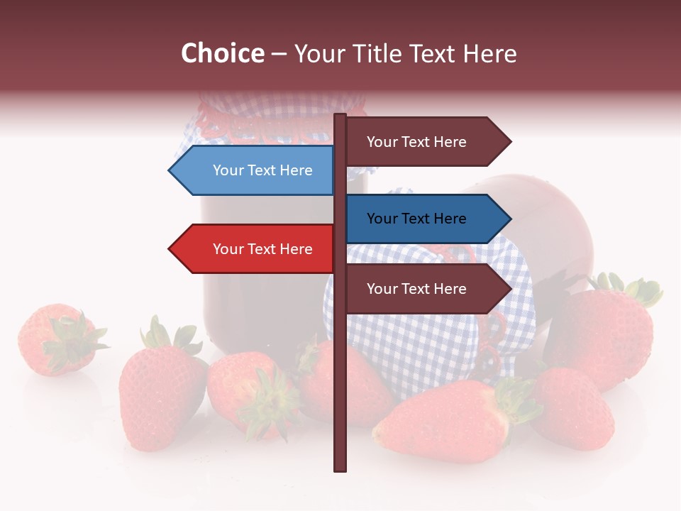 Strawberry Jam PowerPoint Template
