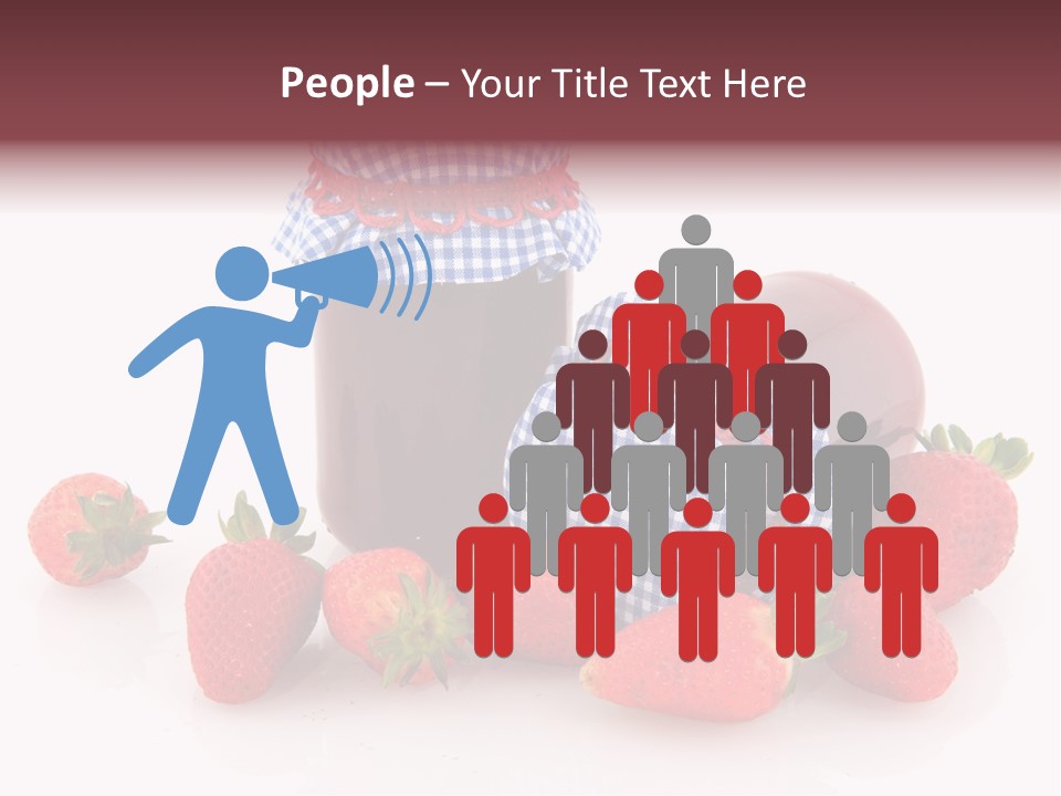 Strawberry Jam PowerPoint Template