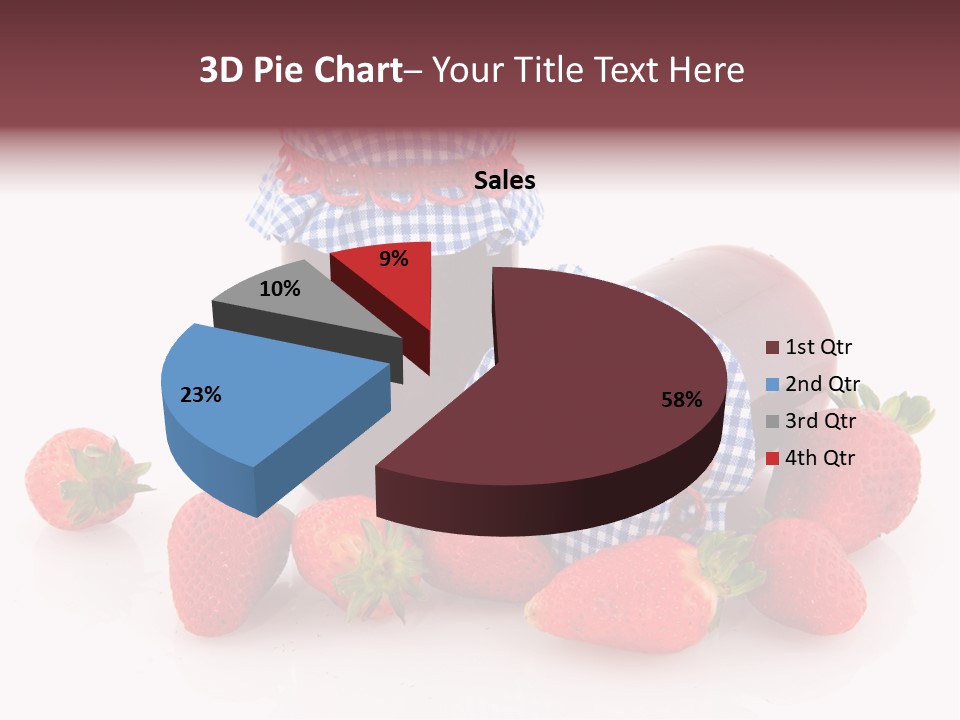 Strawberry Jam PowerPoint Template