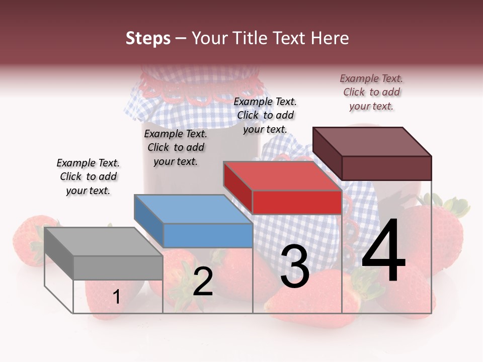 Strawberry Jam PowerPoint Template
