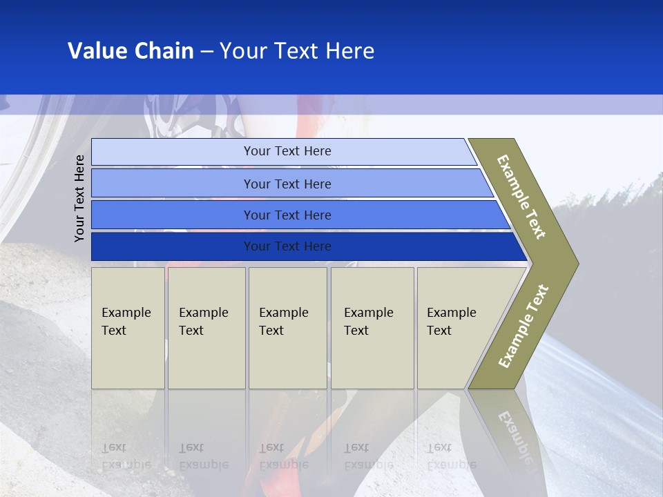 Street Female Person PowerPoint Template