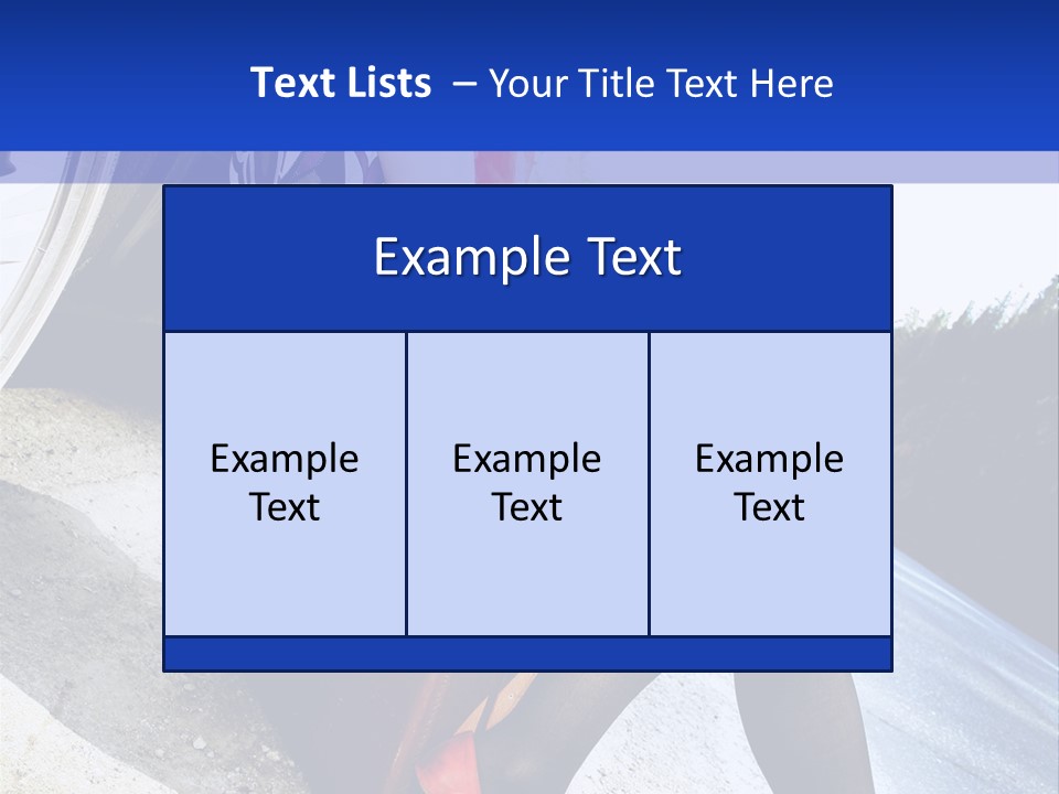 Street Female Person PowerPoint Template
