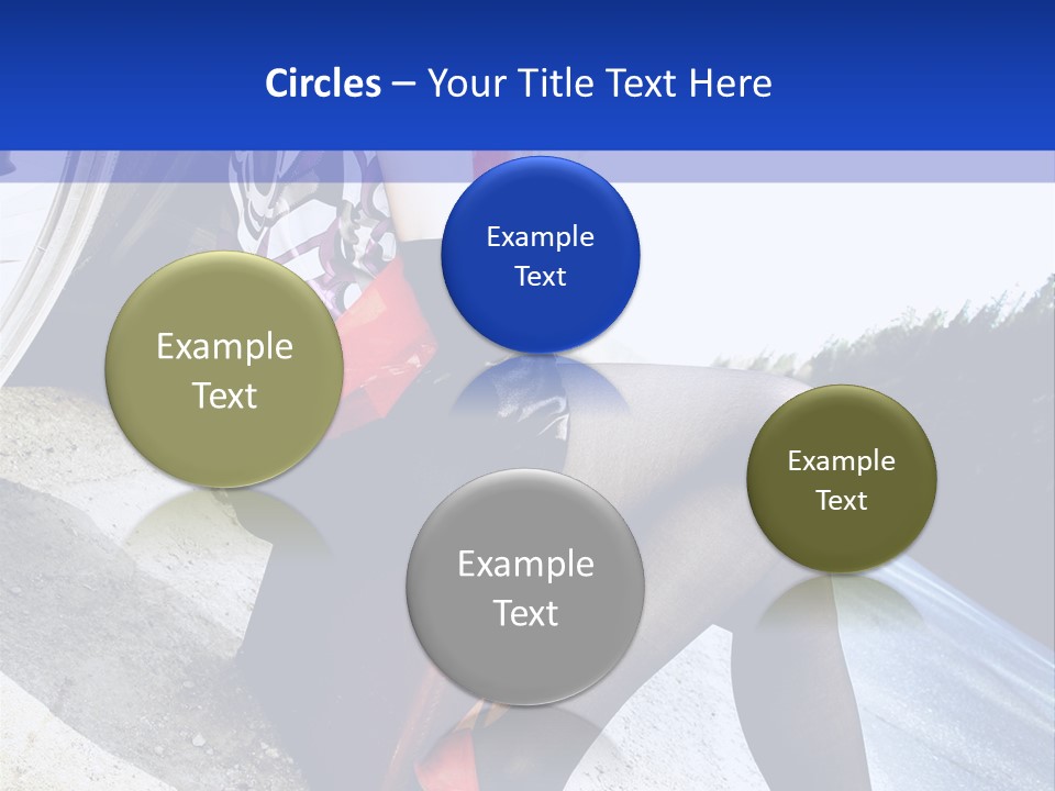 Street Female Person PowerPoint Template