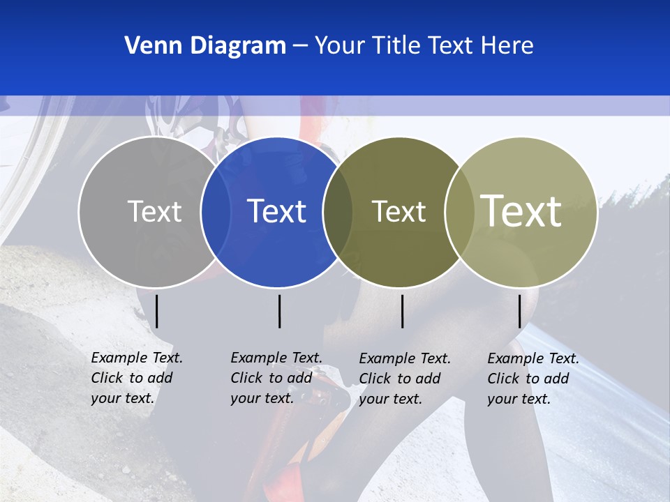 Street Female Person PowerPoint Template