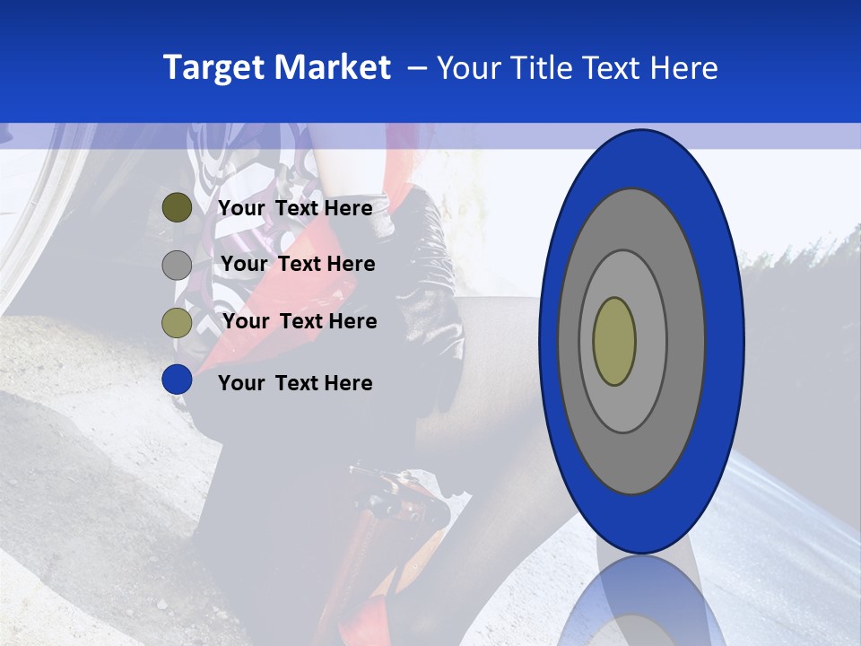 Street Female Person PowerPoint Template