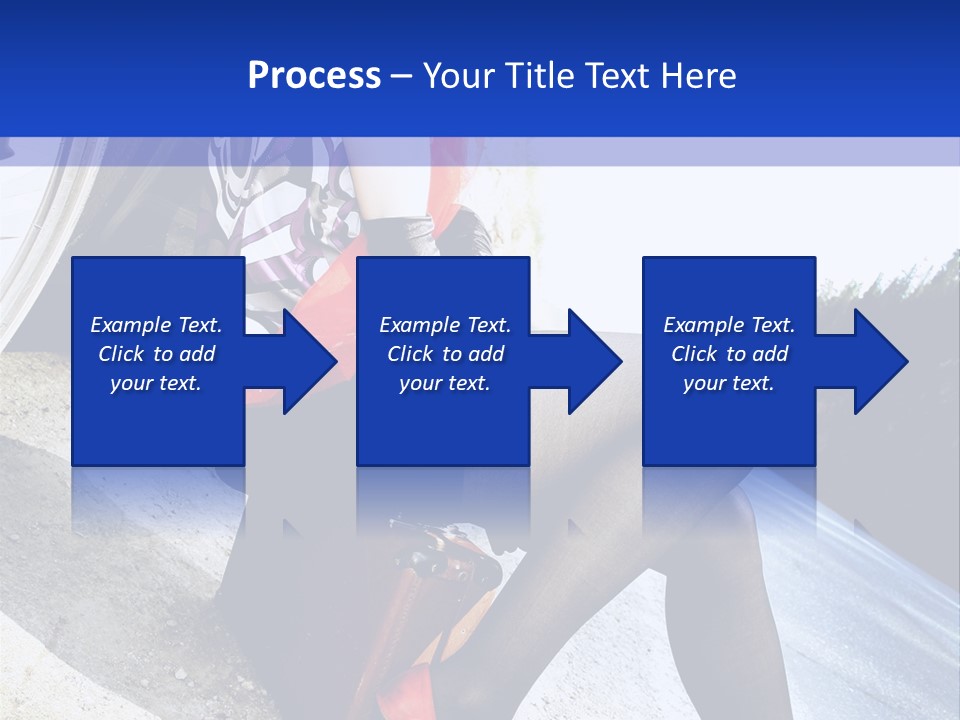 Street Female Person PowerPoint Template