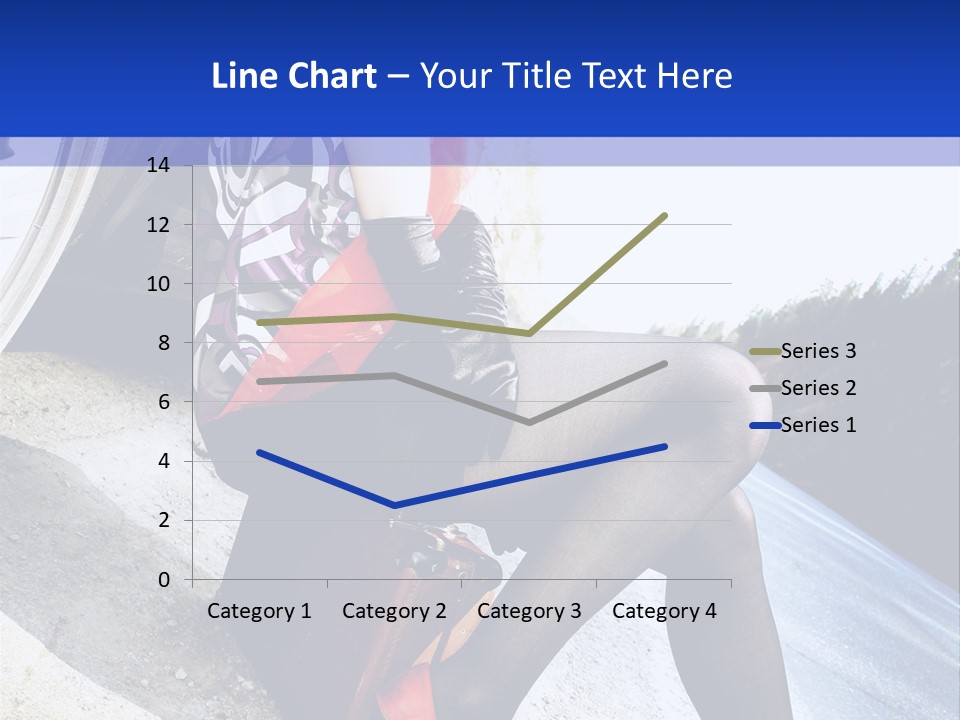 Street Female Person PowerPoint Template