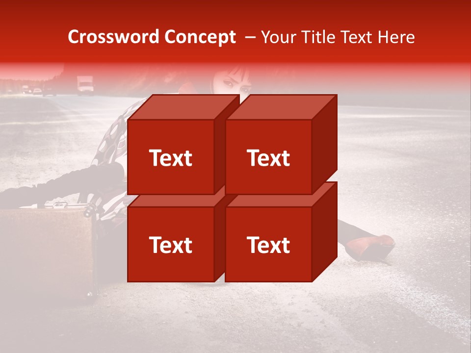 Person Sky Summer PowerPoint Template