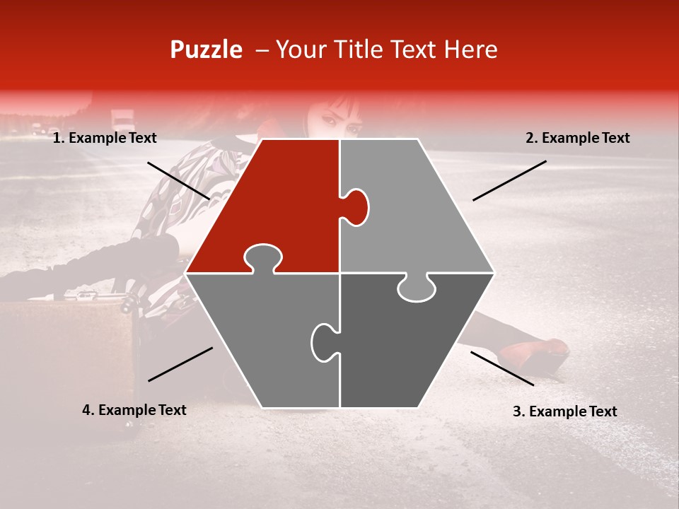 Person Sky Summer PowerPoint Template