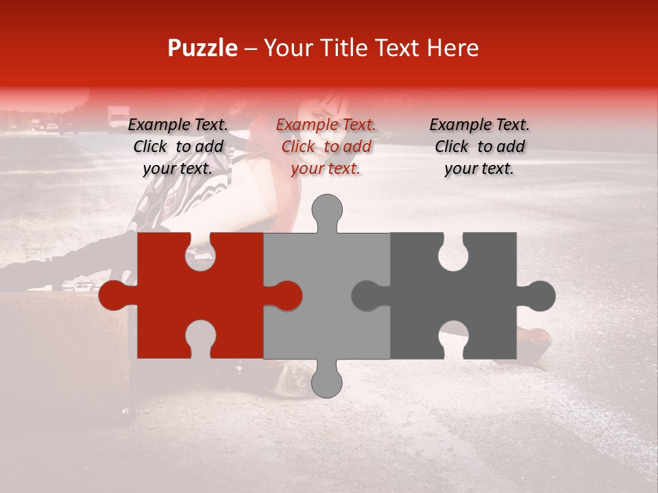 Person Sky Summer PowerPoint Template