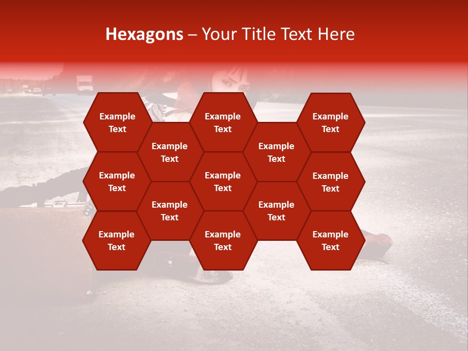 Person Sky Summer PowerPoint Template