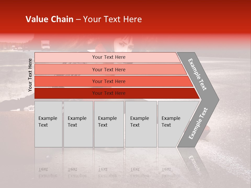 Person Sky Summer PowerPoint Template