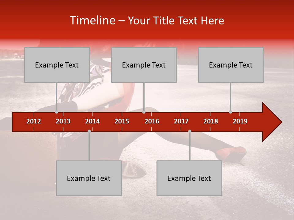 Person Sky Summer PowerPoint Template
