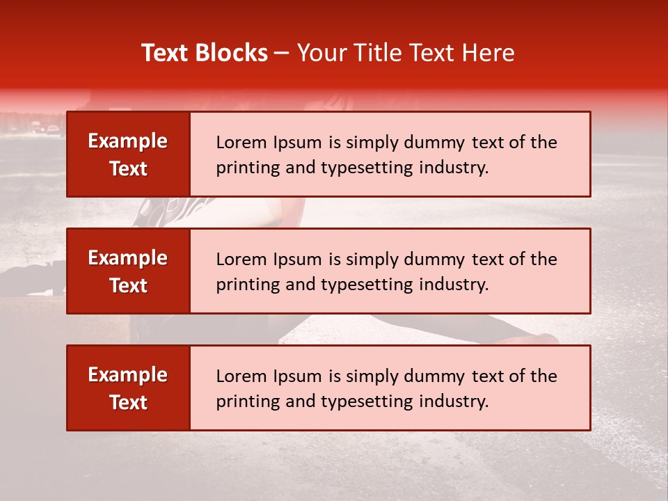 Person Sky Summer PowerPoint Template
