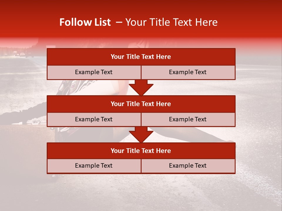 Person Sky Summer PowerPoint Template