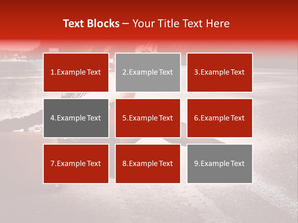 Person Sky Summer PowerPoint Template