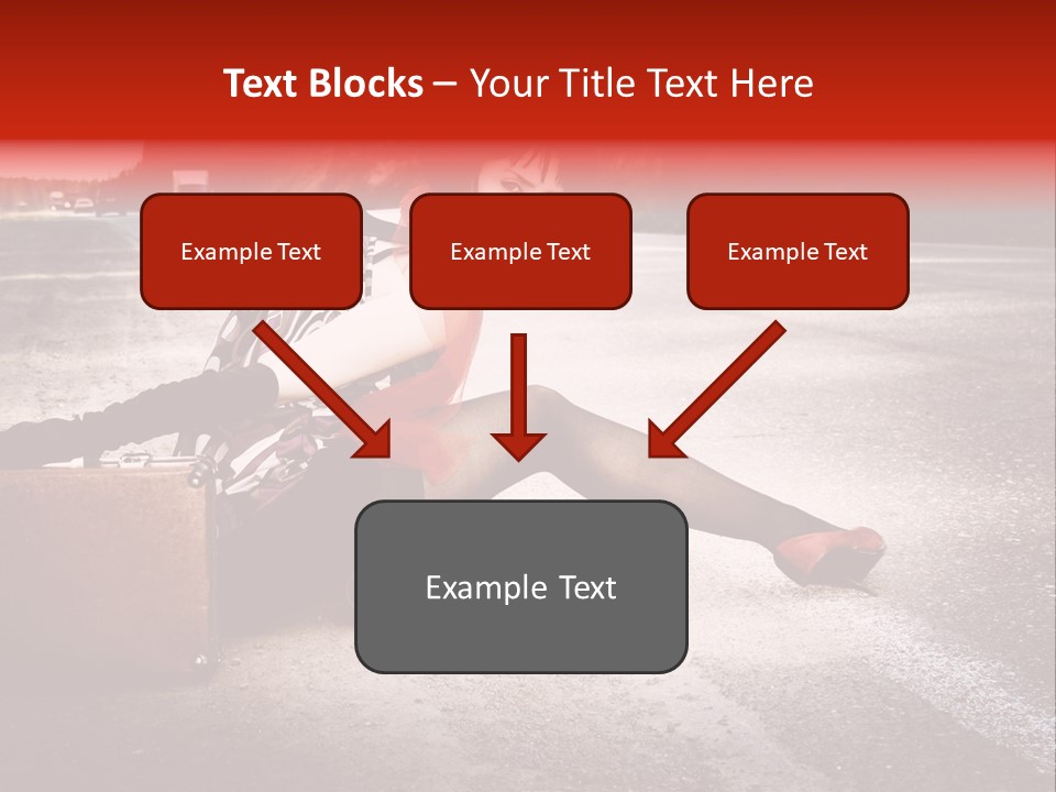 Person Sky Summer PowerPoint Template