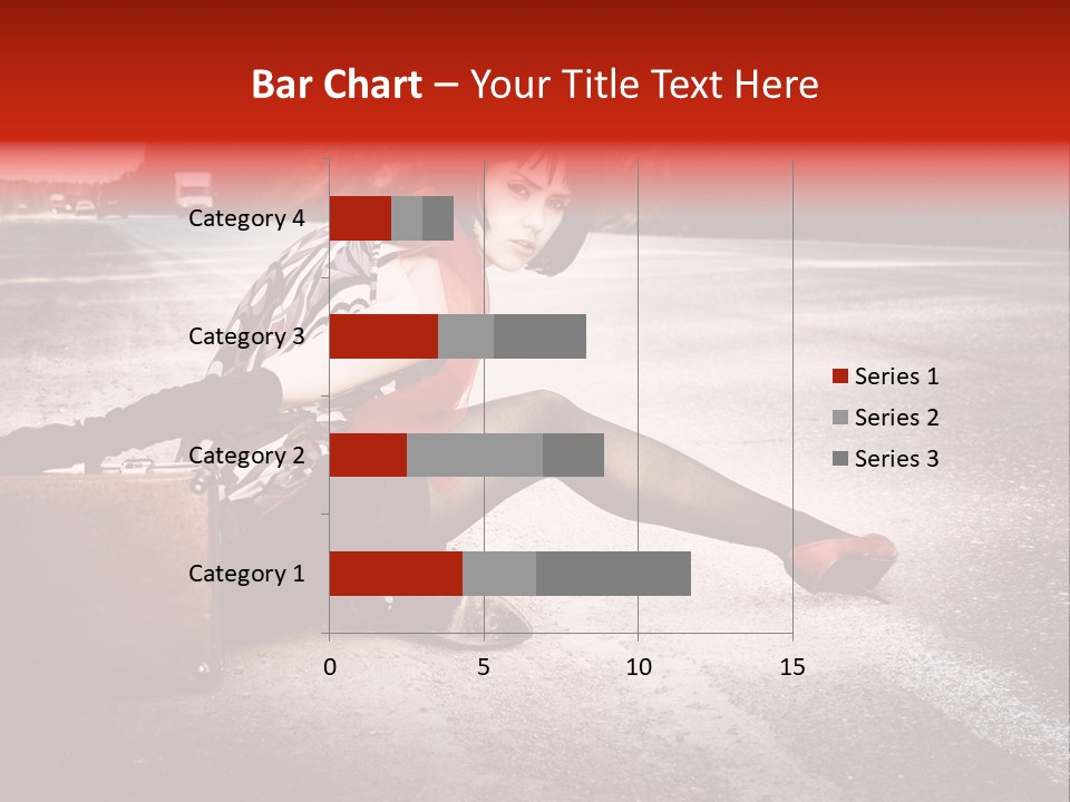 Person Sky Summer PowerPoint Template