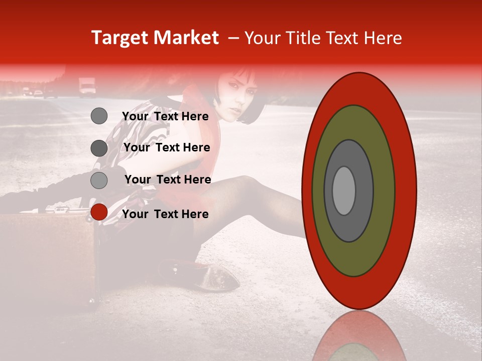 Person Sky Summer PowerPoint Template