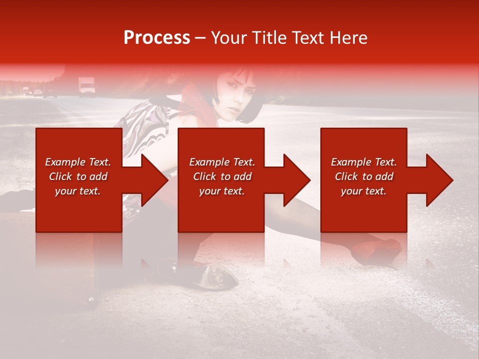 Person Sky Summer PowerPoint Template