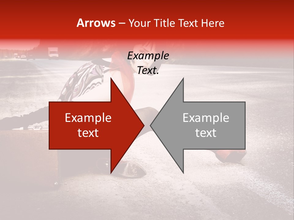 Person Sky Summer PowerPoint Template