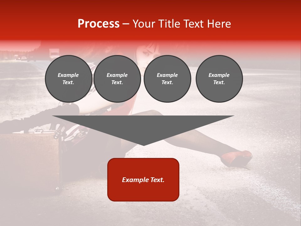 Person Sky Summer PowerPoint Template