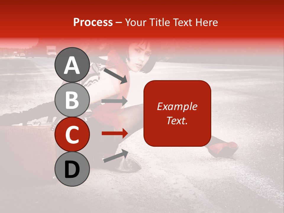 Person Sky Summer PowerPoint Template