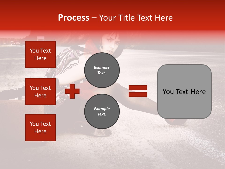 Person Sky Summer PowerPoint Template