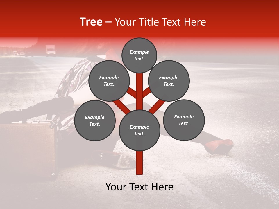 Person Sky Summer PowerPoint Template