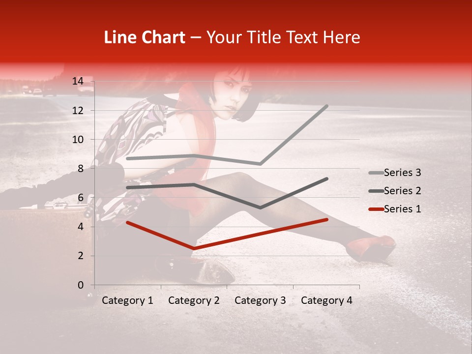 Person Sky Summer PowerPoint Template