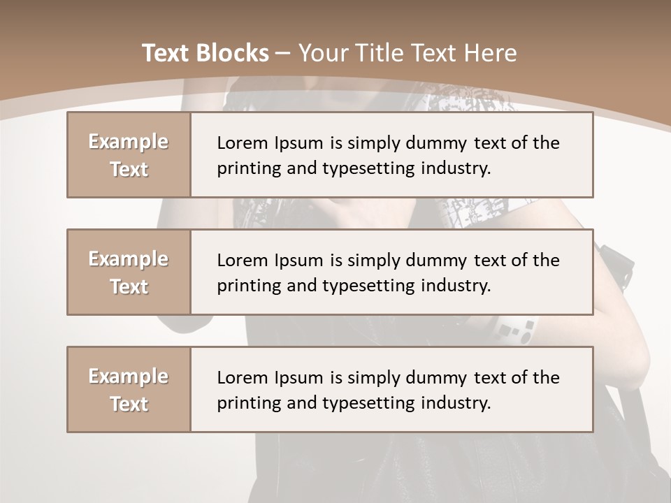 Lifestyles Cool Modern PowerPoint Template