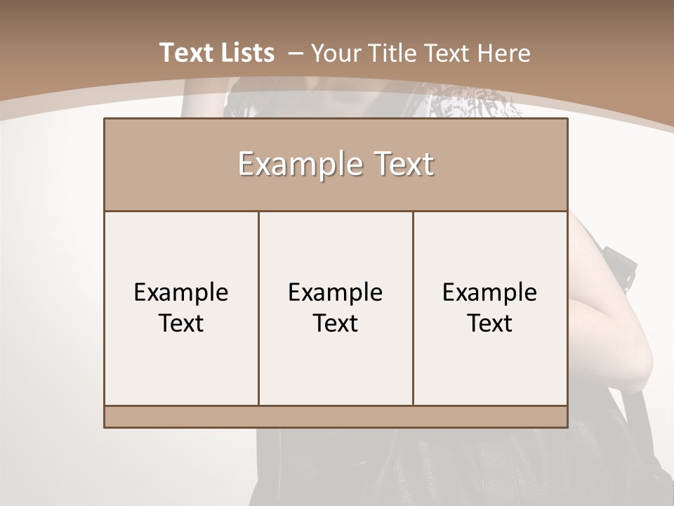 Lifestyles Cool Modern PowerPoint Template