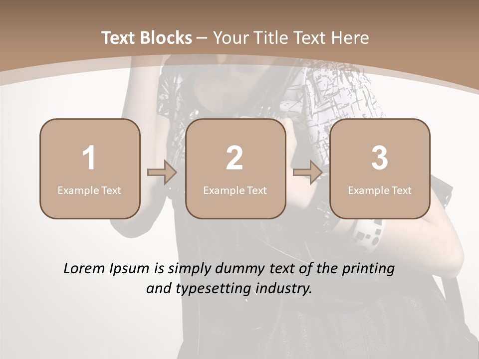 Lifestyles Cool Modern PowerPoint Template