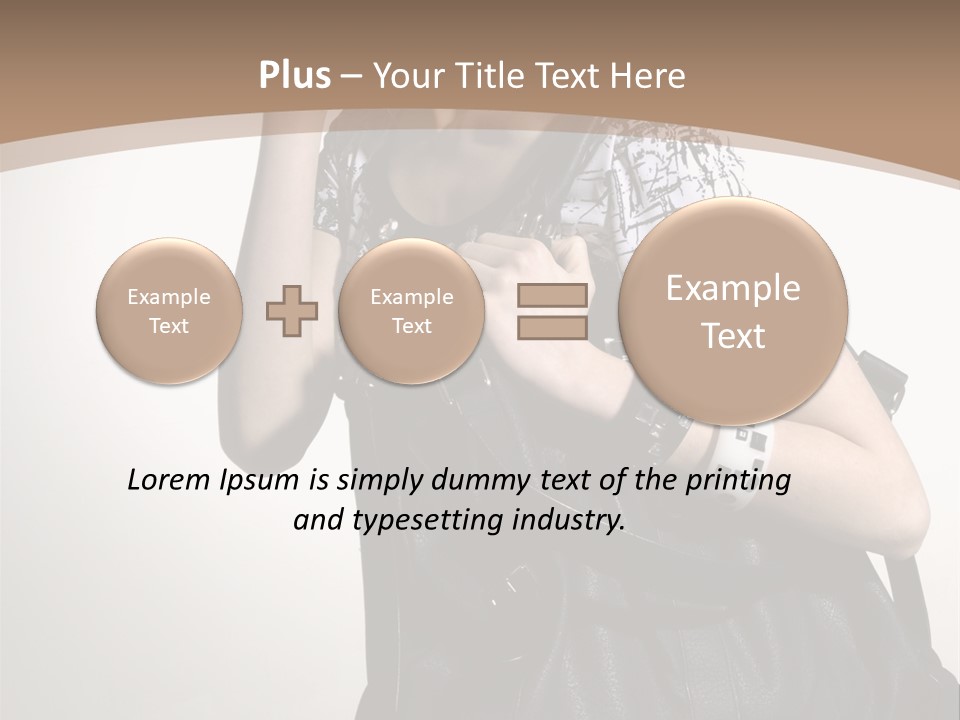 Lifestyles Cool Modern PowerPoint Template