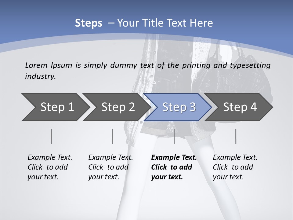 Show Mannequin Stylish PowerPoint Template