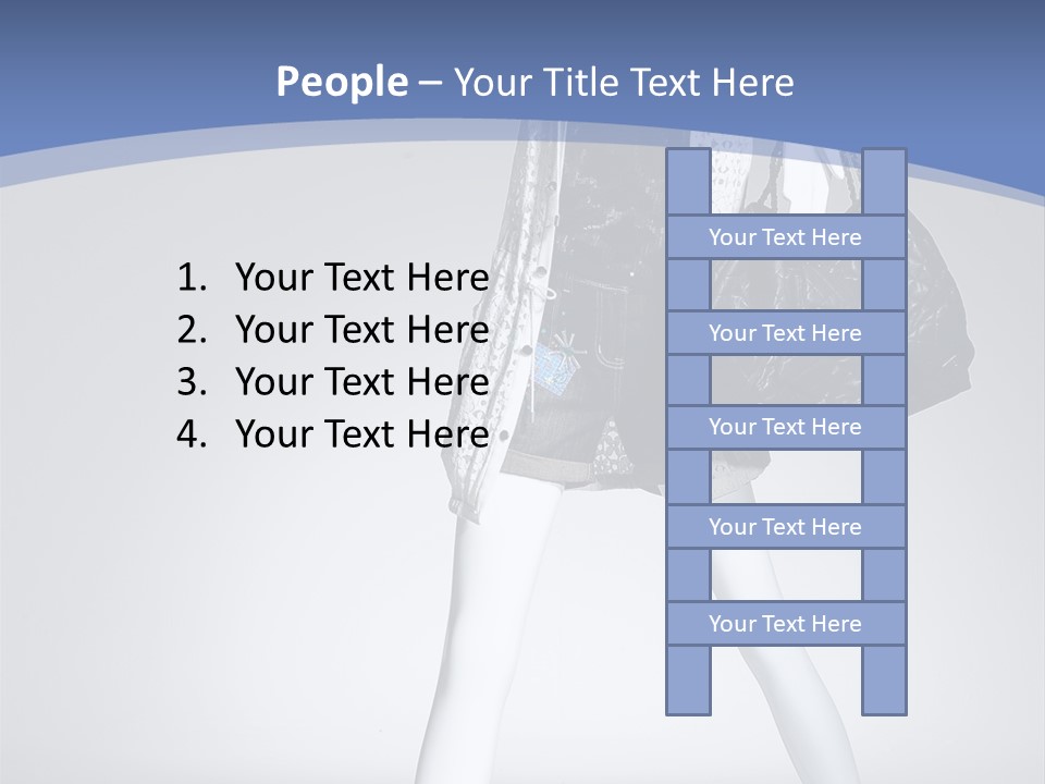 Show Mannequin Stylish PowerPoint Template
