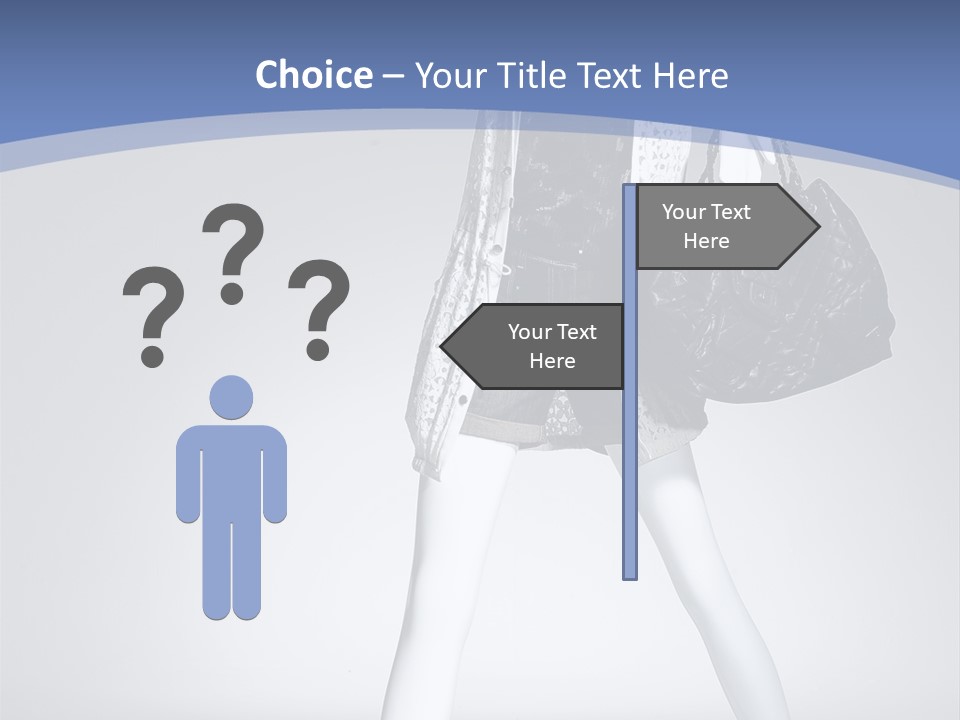 Show Mannequin Stylish PowerPoint Template