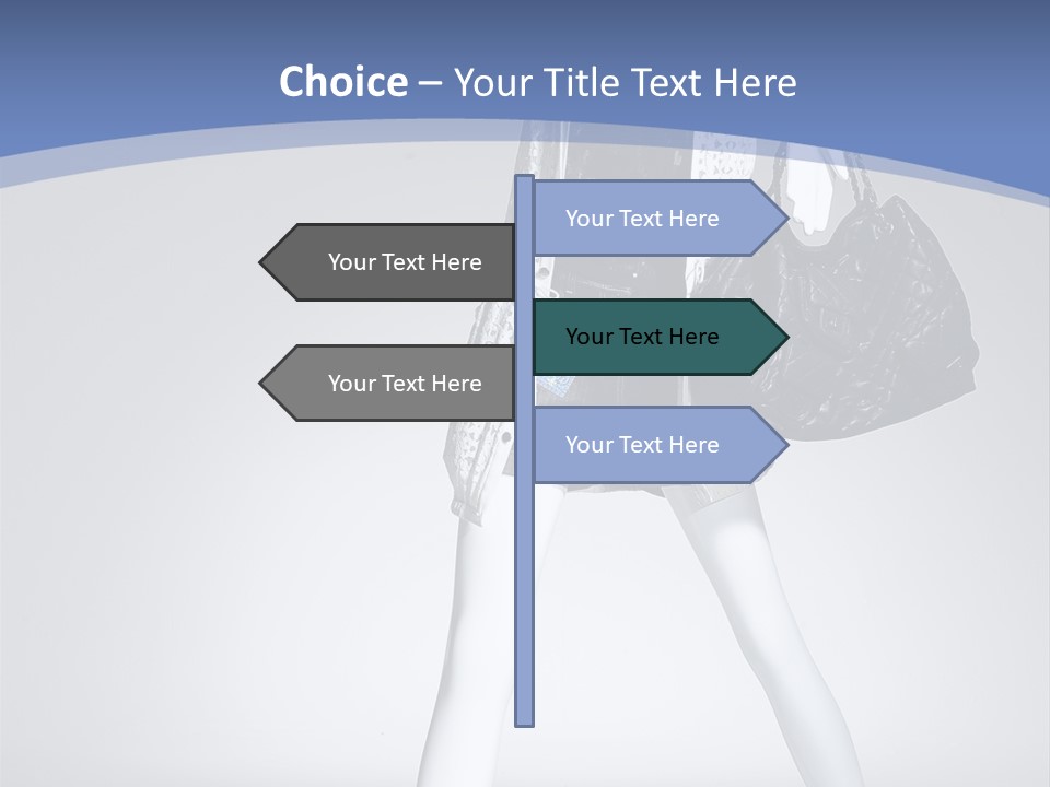 Show Mannequin Stylish PowerPoint Template