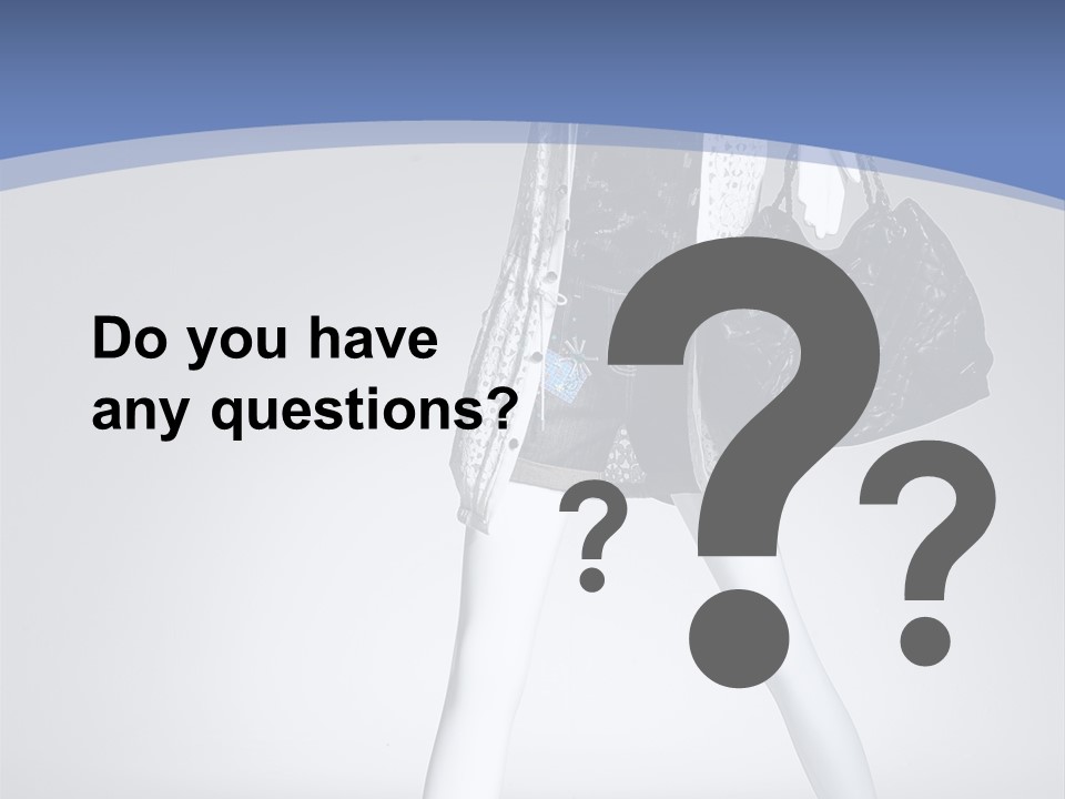 Show Mannequin Stylish PowerPoint Template