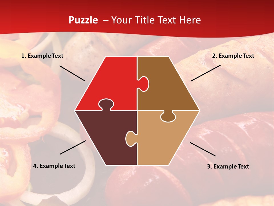 Alimentos Ricos Em Colesterol PowerPoint Template