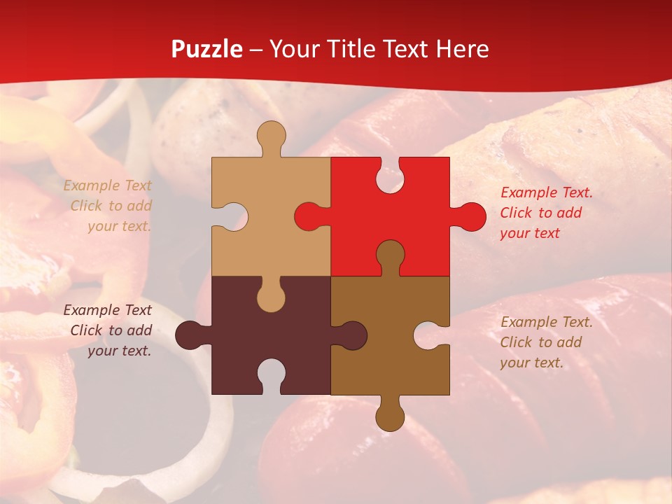 Alimentos Ricos Em Colesterol PowerPoint Template
