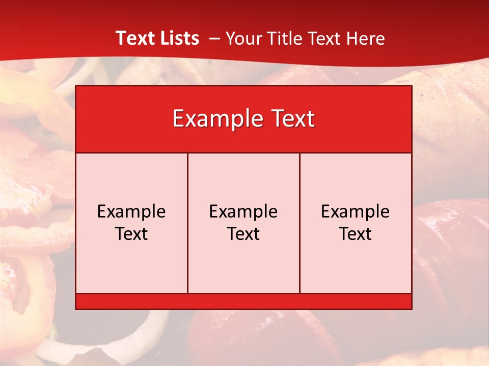 Alimentos Ricos Em Colesterol PowerPoint Template