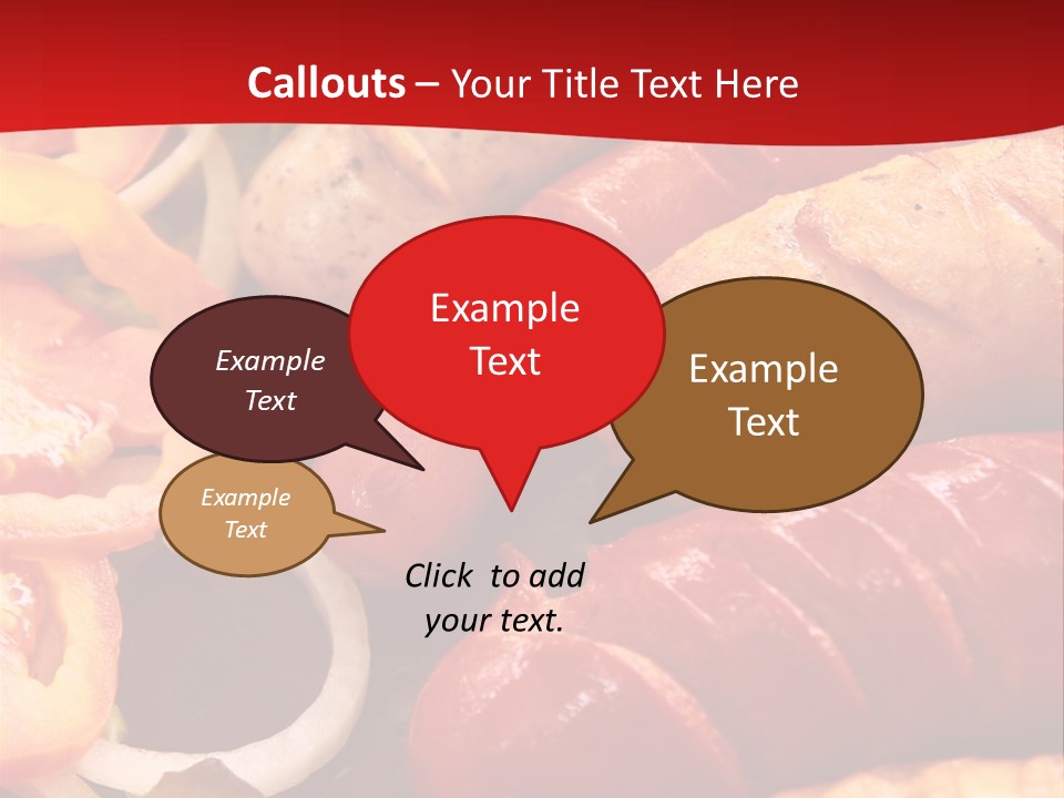 Alimentos Ricos Em Colesterol PowerPoint Template