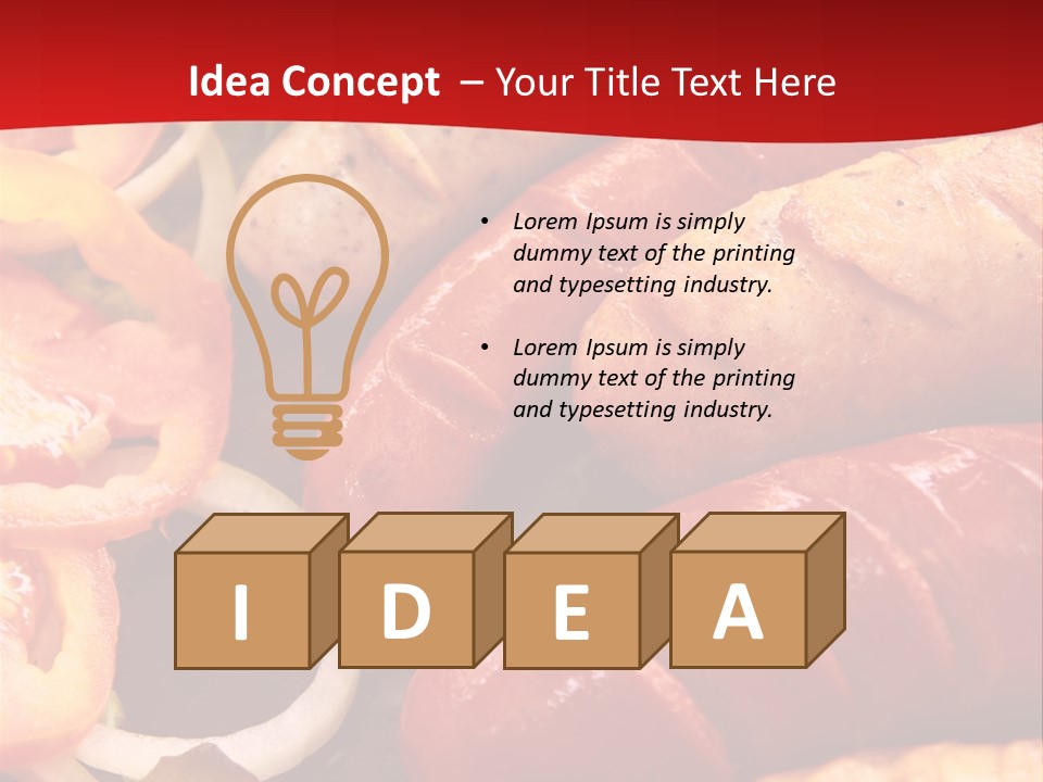 Alimentos Ricos Em Colesterol PowerPoint Template